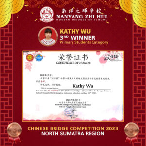 Kathy Wu - Chinese Bridge Competition 2023